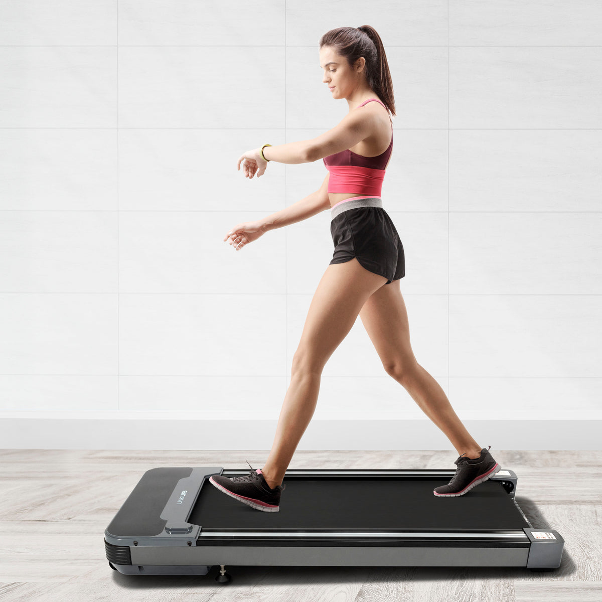 【送料無料/新品】 Happy Living Electric Underdesk Treadmill 健康家電