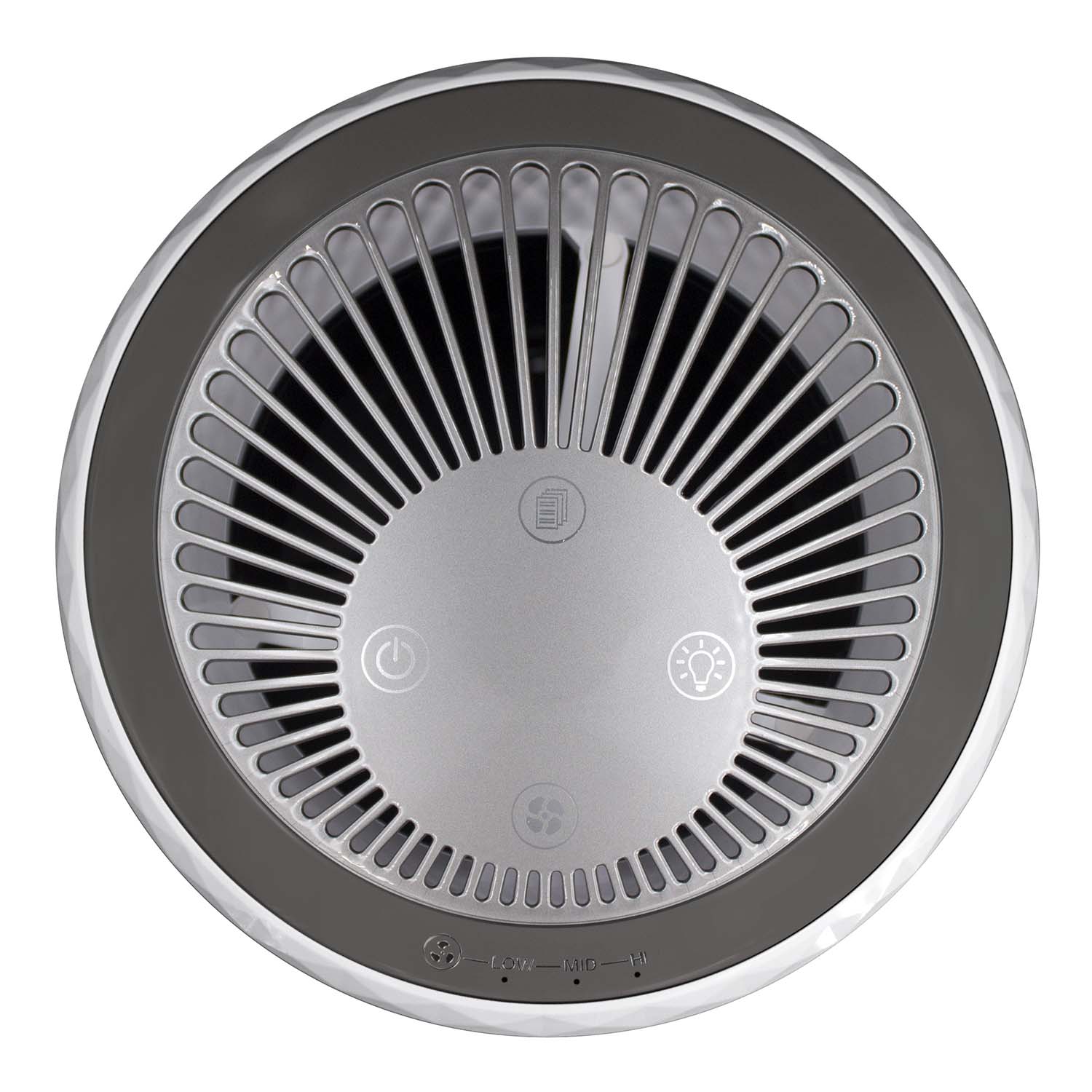 Top View of Controls Air Purifier