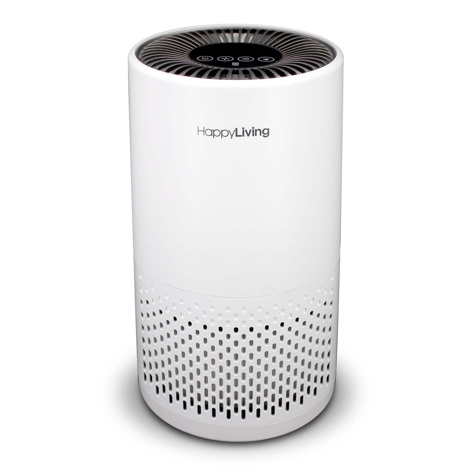 Happy Living 4 Stage HEPA Air Purifier Matte White 