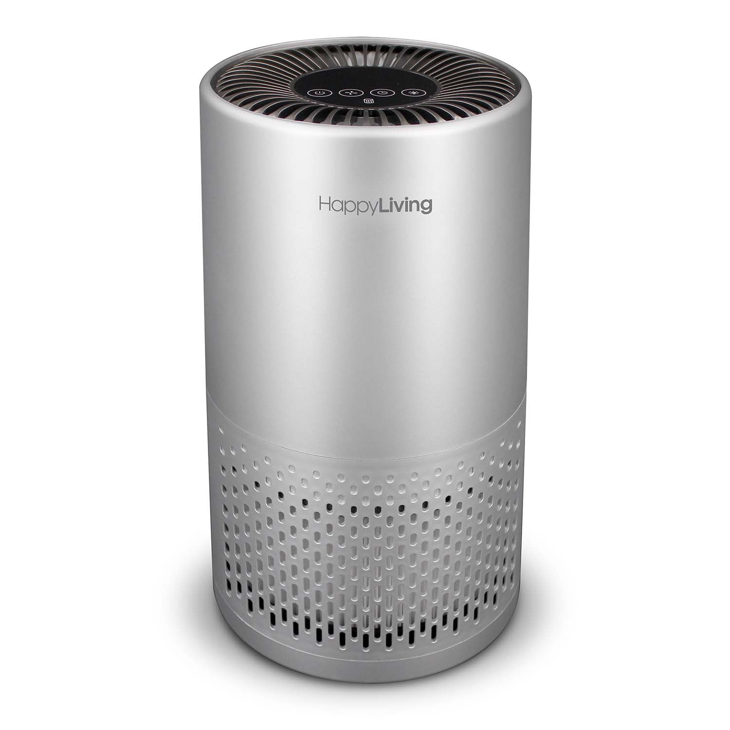 Happy Living 4 Stage HEPA Air Purifier Matte Silver